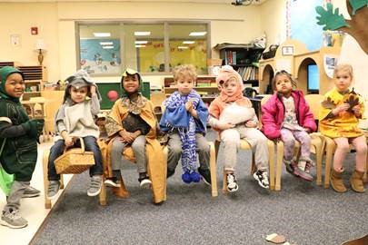 Students at Fair Hill Nature Center