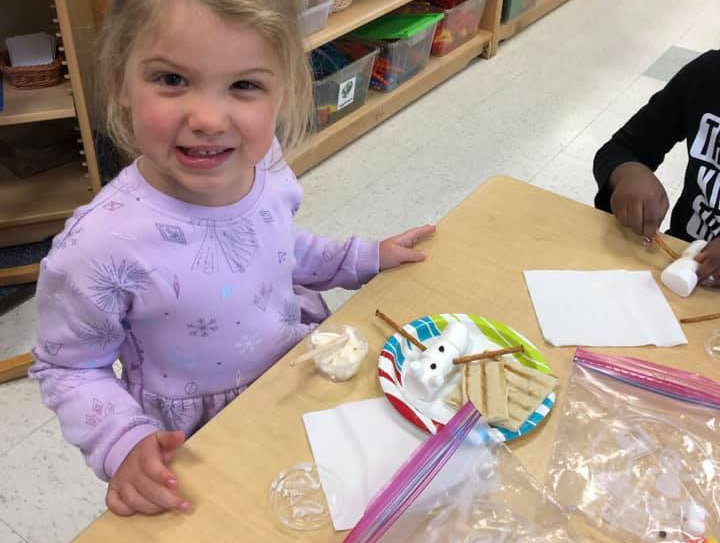 UD Early Learning Center student